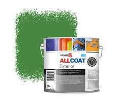 Zinsser Allcoat Per Pareti Per Uso Esterno RAL 6017 Verde maggio - 2,5 litro