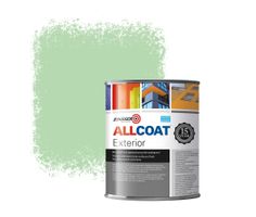 Zinsser Allcoat Exterior Wall Paint RAL 6019 pastel green - 1 liter