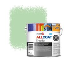 Zinsser Allcoat Per Pareti Per Uso Esterno RAL 6019 Verde biancastro - 2,5 litro