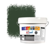 Zinsser Allcoat Per Pareti Per Uso Esterno RAL 6020 Verde cromo - 10 litro