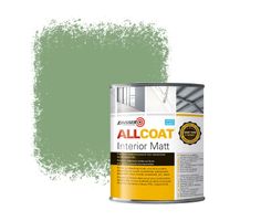 Zinsser Allcoat Interior Wall Paint RAL 6021 Pale green - 1 liter