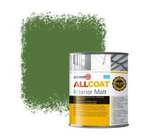 Zinsser Allcoat Interior Wall Paint RAL 6025 Fern green - 1 liter