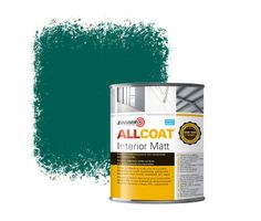 Zinsser Allcoat Interior Wall Paint RAL 6026 Opal green - 1 liter
