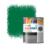 Zinsser Allcoat Exterior Wall Paint RAL 6029 Mint green - 1 liter