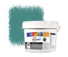 Zinsser Allcoat Per Pareti Per Uso Esterno RAL 6033 Verde menta - 10 litro