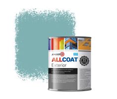 Zinsser Allcoat Exterior Außen-Wandfarbe RAL 6034 Pastelltürkis - 1 Liter