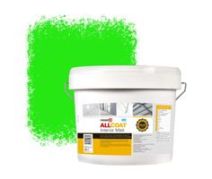 Zinsser Allcoat Interior Wall Paint RAL 6037 Pure green - 10 liter
