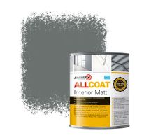 Zinsser Allcoat Peinture murale intérieur RAL 7005 Gris souris - 1 litre