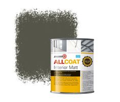 Zinsser Allcoat Peinture murale intérieur RAL 7013 Gris brun - 1 litre