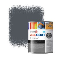 Zinsser Allcoat Per Pareti Per Uso Esterno RAL 7015 Grigio ardesia - 1 litro