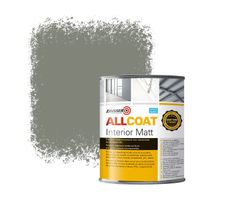 Zinsser Allcoat Peinture murale intérieur RAL 7023 Gris béton - 1 litre
