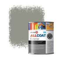 Zinsser Allcoat Exterior Wall Paint RAL 7030 Stone grey - 1 liter