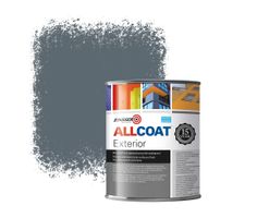 Zinsser Allcoat Exterior Wall Paint RAL 7031 Blue grey - 1 liter