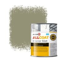 Zinsser Allcoat Interior Wall Paint RAL 7034 Yellow grey - 1 liter