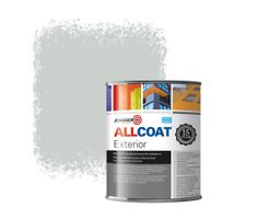 Zinsser Allcoat Exterior Wall Paint RAL 7035 Light grey - 1 liter