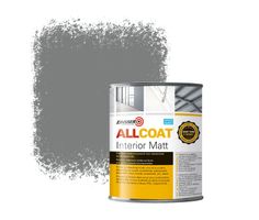 Zinsser Allcoat Interior Wall Paint RAL 7037 Dusty grey - 1 liter