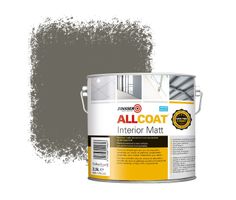 Zinsser Allcoat Interior Wall Paint RAL 7039 Quartz grey - 2,5 liter