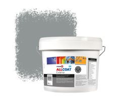 Zinsser Allcoat Exterior Muurverf RAL 7042 Verkeersgrijs A - 10 liter