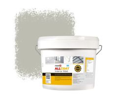 Zinsser Allcoat Pintura de pared para interiores RAL 7044 Gris seda - 10 litro