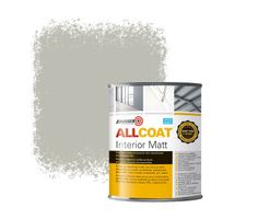 Zinsser Allcoat Interior Wall Paint RAL 7044 Silk grey - 1 liter