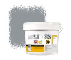 Zinsser Allcoat Pintura de pared para interiores RAL 7045 Gris Tele 10 - 10 litro