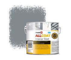 Zinsser Allcoat Interior Wall Paint RAL 7046 Telegrey 2 - 2,5 liter