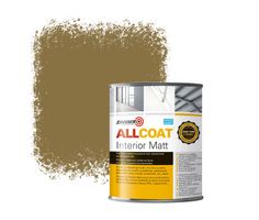 Zinsser Allcoat Peinture murale intérieur RAL 8000 Brun vert - 1 litre