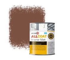 Zinsser Allcoat Interior Wall Paint RAL 8002 Signal brown - 1 liter