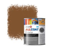 Zinsser Allcoat Per Pareti Per Uso Esterno RAL 8003 Marrone fango - 1 litro