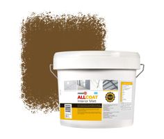 Zinsser Allcoat Pintura de pared para interiores RAL 8008 Pardo oliva - 10 litro