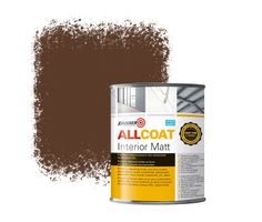 Zinsser Allcoat Interior Wall Paint RAL 8011 Nut brown - 1 liter