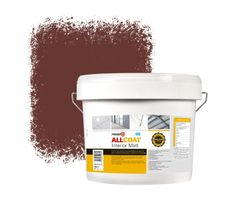 Zinsser Allcoat Pintura de pared para interiores RAL 8012 Pardo rojo - 10 litro