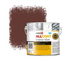 Zinsser Allcoat Interior Wall Paint RAL 8015 Chestnut brown - 2,5 liter