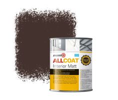 Zinsser Allcoat Interior Wall Paint RAL 8017 Chocolate brown - 1 liter