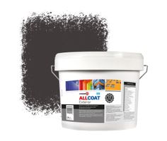 Zinsser Allcoat Pintura Exterior para Paredes RAL 8019 Pardo grisáceo - 10 litro