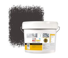 Zinsser Allcoat Pittura Interni RAL 8019 Marrone grigiastro - 10 litro