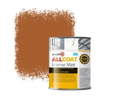 Zinsser Allcoat Interior Muurverf RAL 8023 Oranjebruin - 1 liter