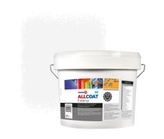 Zinsser Allcoat Exterior Außen-Wandfarbe RAL 9003 Grauweiß - 10 liter