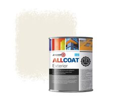 Zinsser Allcoat Per Pareti Per Uso Esterno RAL 9010 Bianco puro - 1 litro