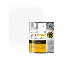 Zinsser Allcoat Interior Wall Paint RAL 9016 Traffic white - 1 liter