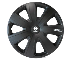 Sparco Wheel Covers Palermo 14 inch Black - 4 pieces