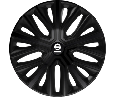 Sparco Wheel Covers Modena 14 inch Black - 4 pieces