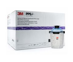 3M 26761 PPS 2.0 Zestaw Standardowy 650ml - 20um - 50 kubków wewnętrznych + 75 pokrywek