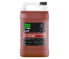 3D LVP Limpiador de Cuero, Vinilo y Plástico 3,78 litros