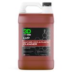 3D LVP Limpiador de Cuero, Vinilo y Plástico 3,78 litros