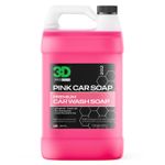 3D Pink Car Soap 3.78 liters