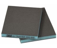 3M 23811 Doppelseitiger Schleifschwamm Ultrafein P600 - P800 - 20 Stück