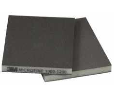 3M 23818 Esponja de Lijado Doble Cara Microfina P1000 - P1200 - 100 unidades