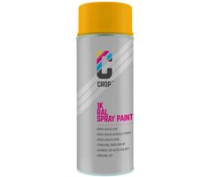 CROP Aérosol de peinture Jaune De Sécurité Satinée RAL 1003 - 400ml