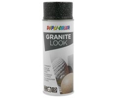 Bombe de peinture effet granit NOIR DupliColor 400ml